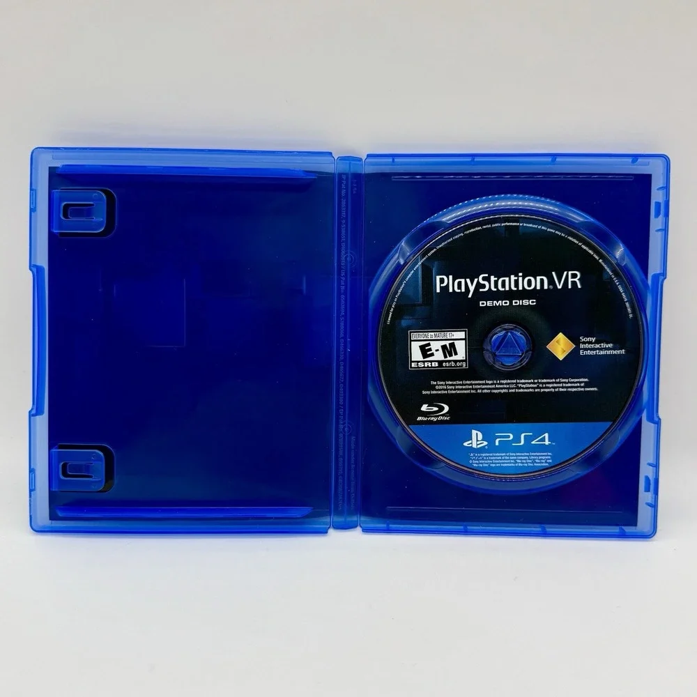 PlayStation VR‎ Demo Disc PS4 Video Game Virtual Reality